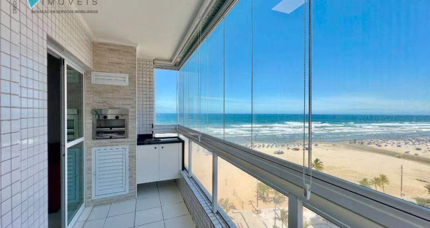 Apartamento com 2 dormitórios à venda, 79 m² por R$ 750.000,00 - Vila Guilhermina - Praia Grande/SP