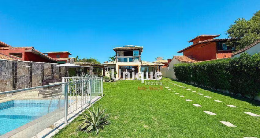 Casa com 4 dormitórios à venda, 220 m² por R$ 4.500.000,00 - Manguinhos - Armação dos Búzios/RJ