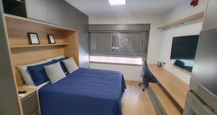 Apartamento Studio , novo, totalmente mobiliado, no Paraiso/Ibirapuera