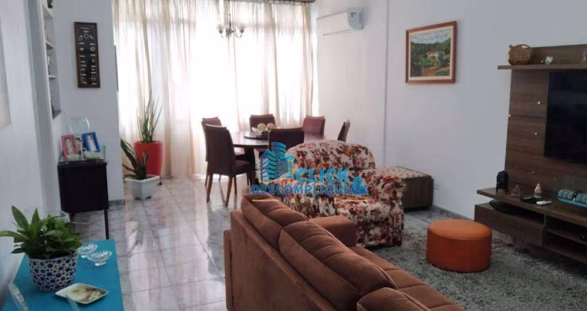 Apartamento com 3 dormitórios à venda, 151 m² por R$ 690.000,00 - Boqueirão - Santos/SP