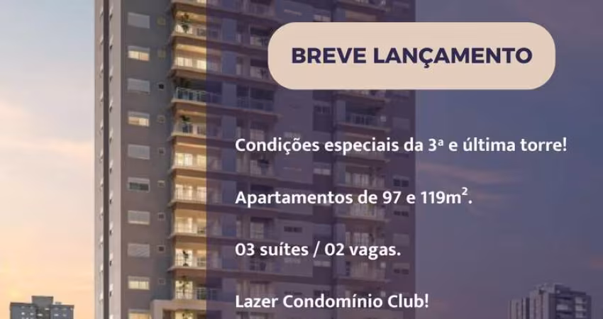Apartamento para Venda em Mogi das Cruzes, Vila Mogilar, 3 dormitórios, 3 suítes, 4 banheiros, 2 vagas