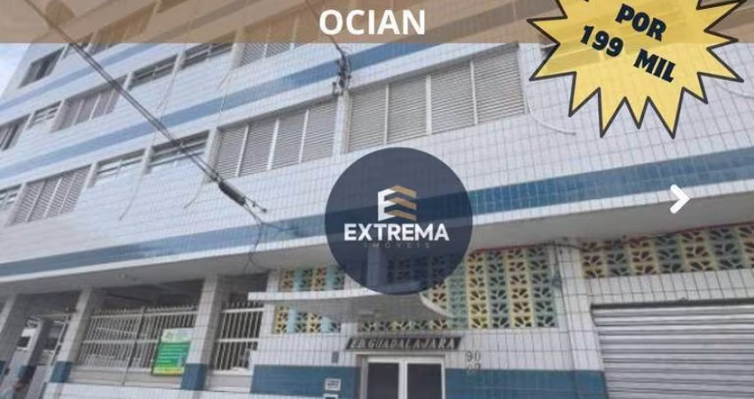 Apartamento com 1 dormitório à venda, 38 m² por R$ 199.000,00 - Ocian - Praia Grande/SP