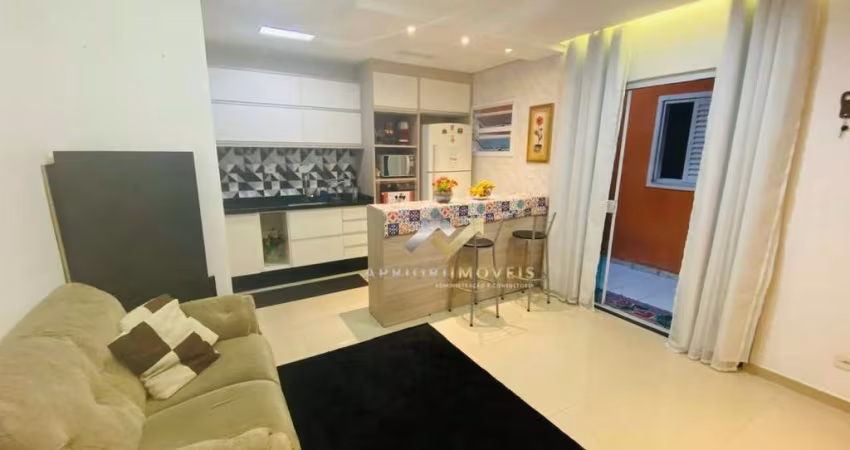 Apartamento com 2 dormitórios à venda, 81 m² por R$ 268.000,00 - Vila Guaraciaba - Santo André/SP
