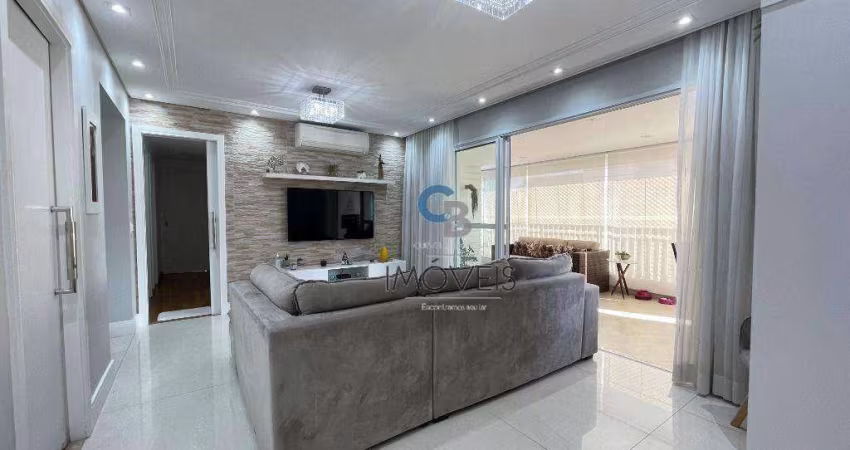 Apartamento MOBILIADO à Venda no TATUAPÉ, 135m², 04 Dormitórios (02 Suítes), Varanda gourmet, 02 Vagas e Deposito no Condomínio ESTILO TATUAPÉ