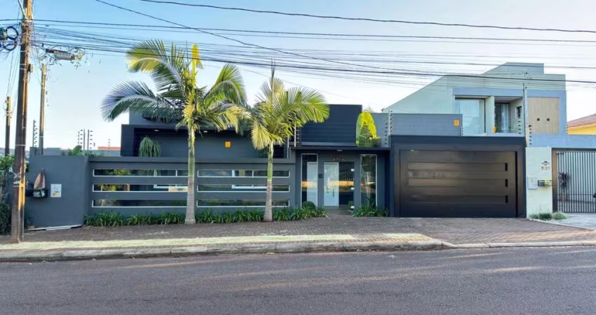 Casa para Venda em Cascavel, Região do Lago, 3 dormitórios, 1 suíte, 2 banheiros, 2 vagas