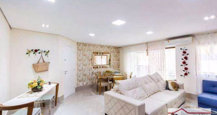 Apartamento com 3 dormitórios à venda, 122 m² - Bairro Jardim - Santo André/SP