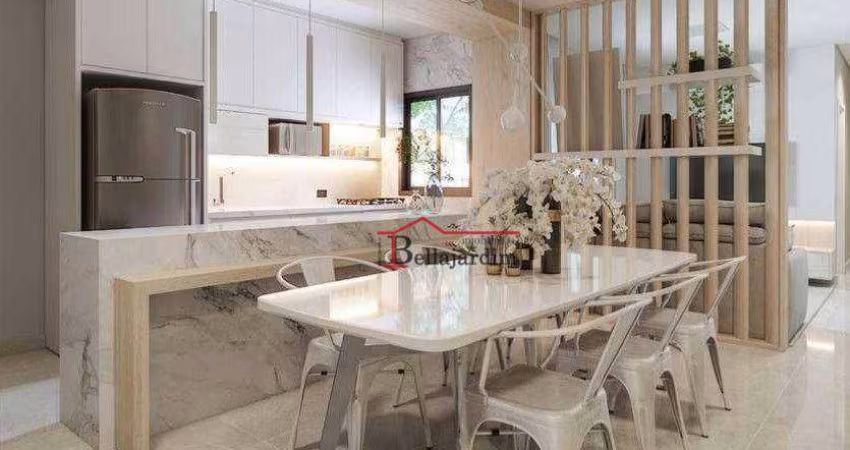 Apartamento com 3 dormitórios à venda, 87 m² - Bairro Jardim - Santo André/SP
