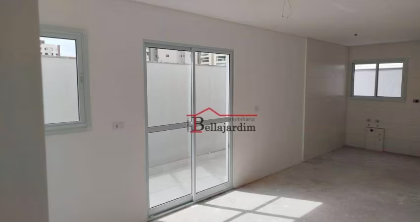 Apartamento com 2 dormitórios à venda, 60m² - Bairro Campestre - Santo André/SP