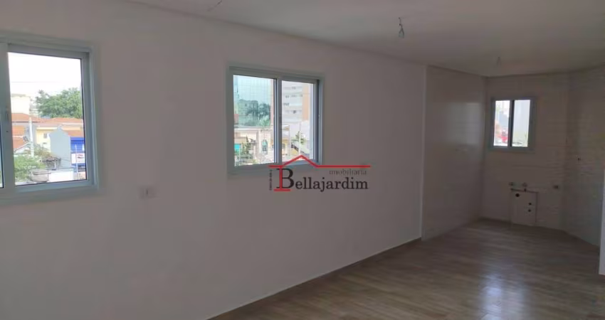 Apartamento com 2 dormitórios à venda, 60m² - Bairro Campestre - Santo André/SP