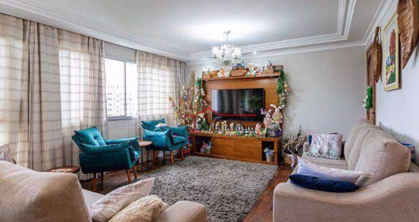 Apartamento com 3 dormitórios à venda, 160 m² - Vila Bastos - Santo André/SP