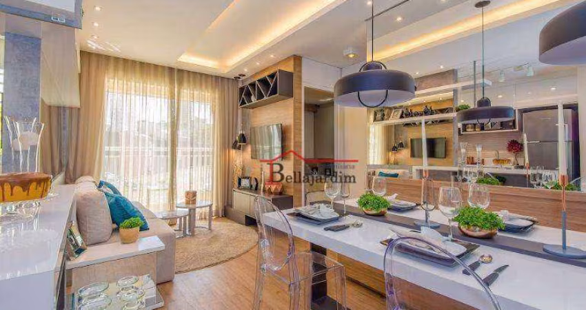 Apartamento com 2 dormitórios à venda, 70 m² - Parque das Nações - Santo André/SP