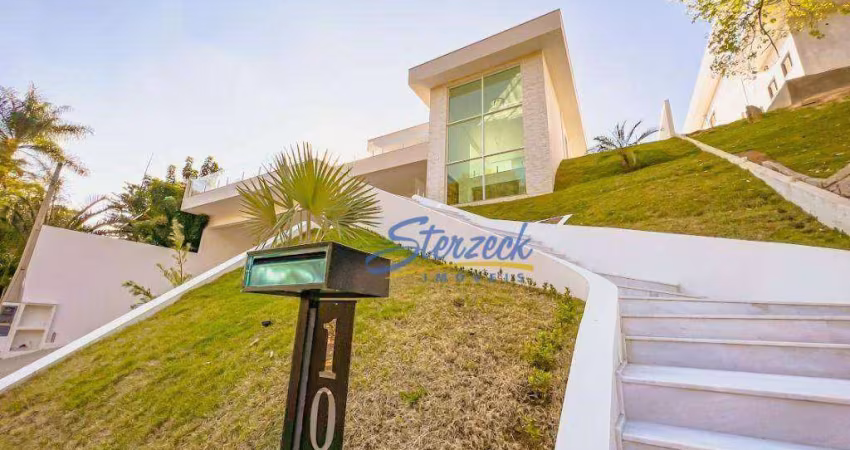 Casa com 4 dormitórios à venda, 519 m² por R$ 3.700.000,00 - Condomínio Estância Marambaia - Vinhedo/SP