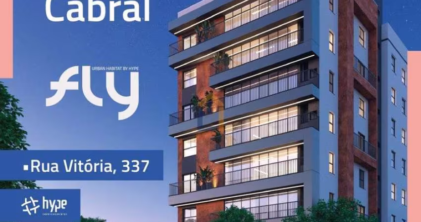 FLY URBAN HABITAT - HYPE Apartamento Duplex com 71,62m²  no bairro Cabral