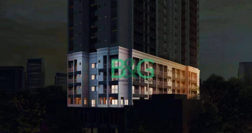 Studio com 1 dormitório à venda, 32 m² por R$ 340.578,80 - Vila Dom Pedro I - São Paulo/SP