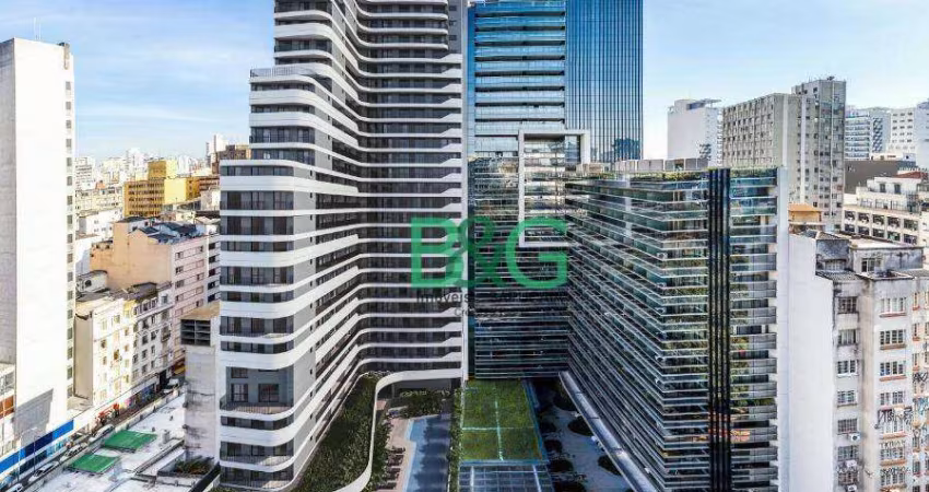 Apartamento com 2 dormitórios à venda, 46 m² por R$ 804.625,76 - República - São Paulo/SP