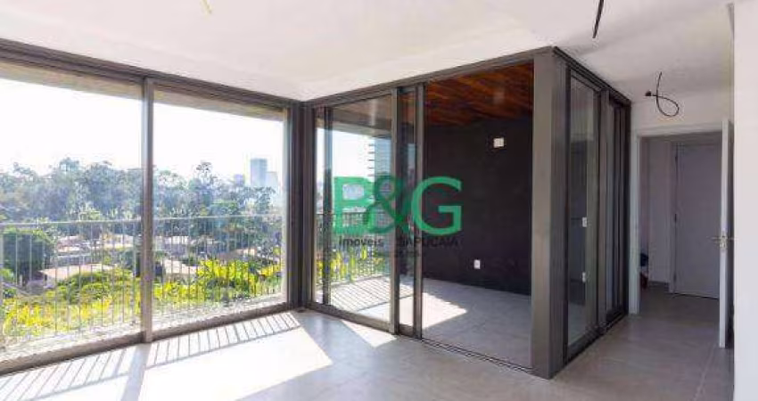 Apartamento com 1 dormitório à venda, 84 m² por R$ 2.099.000,00 - Morumbi - São Paulo/SP
