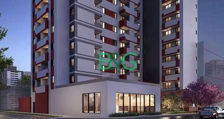 Apartamento com 2 dormitórios à venda, 30 m² por R$ 263.340,00 - República - São Paulo/SP