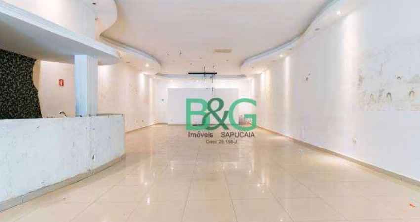 Salão, 490 m² - venda por R$ 2.700.000,00 ou aluguel por R$ 15.400,00/mês - Parque São Jorge - São Paulo/SP