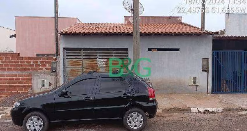 Casa com 2 dormitórios à venda, 96 m² por R$ 112.266,01 - Centro - Estrela do Norte/SP