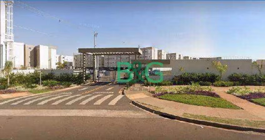 Apartamento com 2 dormitórios à venda, 43 m² por R$ 108.032,54 - Jardim Campo Alegre - Sertãozinho/SP