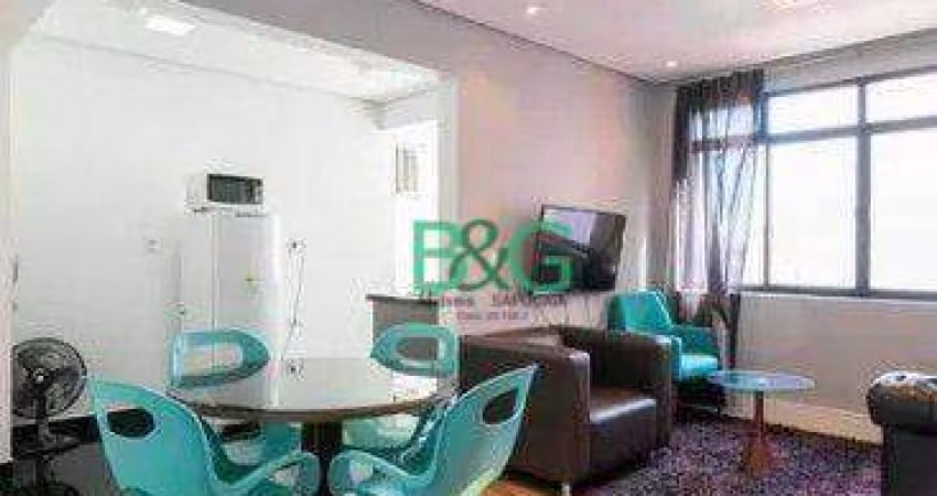 Apartamento com 1 dormitório à venda, 56 m² por R$ 609.000 - Vila Nova Conceição - São Paulo/SP