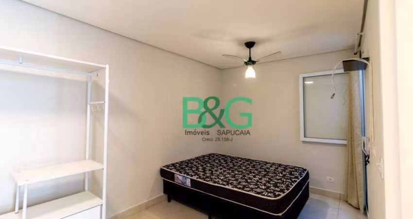 Studio com 1 dormitório para alugar, 19 m² por R$ 1.557,95/mês - Campos Elíseos - São Paulo/SP