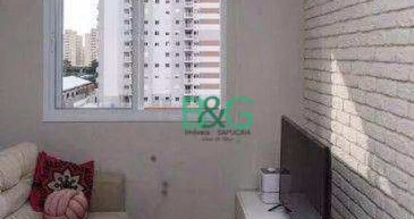 Apartamento com 1 dormitório à venda, 32 m² por R$ 349.000 - Mooca - São Paulo/SP