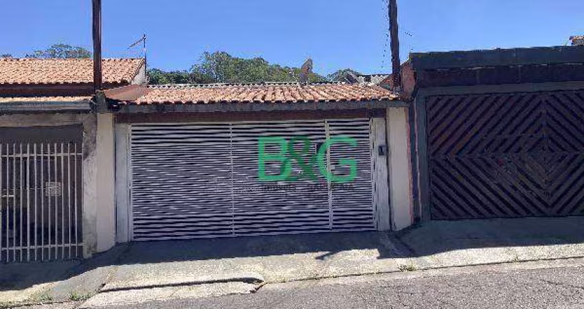 Casa com 3 dormitórios à venda, 119 m² por R$ 272.057 - Jardim Campo Verde - Mauá/SP