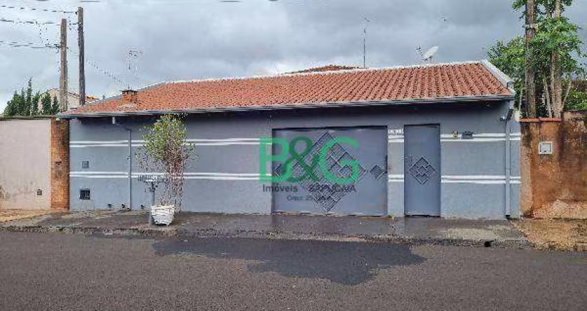 Casa com 2 dormitórios à venda, 162 m² por R$ 301.412 - Centro - São Joaquim da Barra/SP