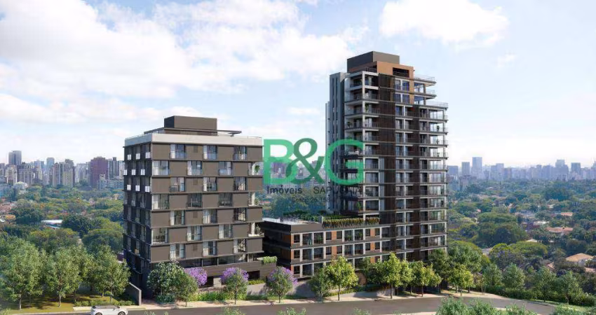 Studio com 1 dormitório à venda, 24 m² por R$ 439.347,92 - Vila Madalena - São Paulo/SP