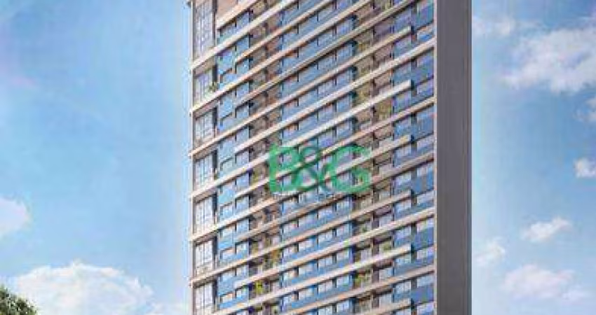 Studio com 2 dormitórios à venda, 38 m² por R$ 621.957,87 - Consolação - São Paulo/SP