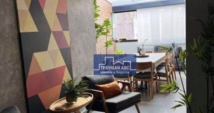 Cobertura com 2 dormitórios à venda, 110 m² - Jardim Nova Petrópolis - São Bernardo do Campo/SP