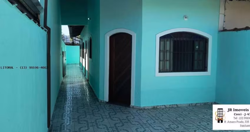 Casa para Venda em Itanhaém, JD MAGALHAES, 2 dormitórios, 1 banheiro, 2 vagas