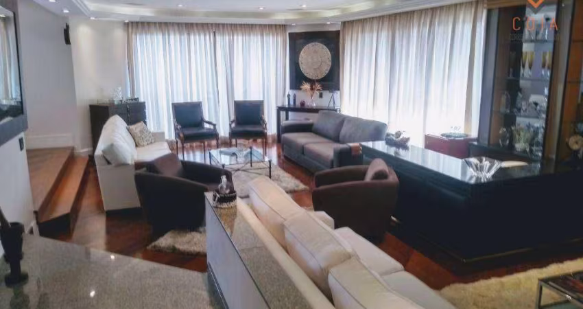 Apartamento com 4 dormitórios 280 m², 2 suites, sala 3 ambiebntes, 5 banheiros,   R$ 2.990.000,00