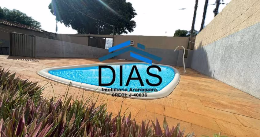 JARDIM NOVA ARARAQUARA CASA COM TRÊS DORMITÓRIOS ESPAÇO GOURMET E PISCINA