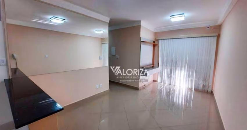 Apartamento com 3 dormitórios para alugar, 68 m² por R$ 2.670,00/mês - Condomínio Residencial Alpha Club - Sorocaba/SP