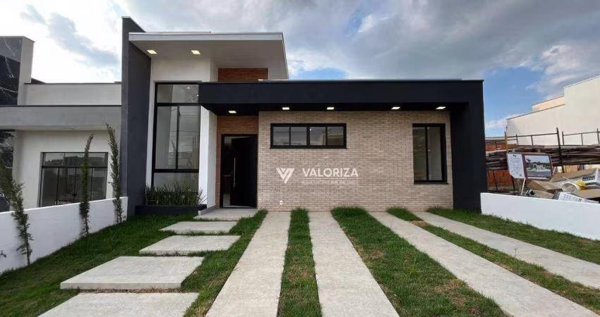 Casa com 3 dormitórios à venda, 96 m² por R$ 710.000,00 - Condomínio Villagio Ipanema I - Sorocaba/SP