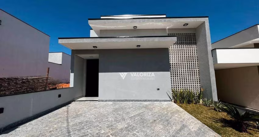Casa com 3 dormitórios à venda, 101 m² por R$ 715.000,00 - Condomínio Villagio Ipanema I - Sorocaba/SP