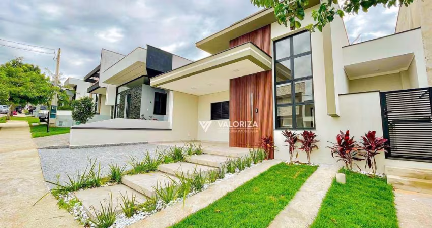 Casa com 3 quartos, sendo 1 suíte à venda, 112 m² por R$ 870.000 - Terras de São Francisco - Sorocaba/SP