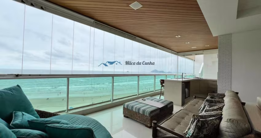Linda Cobertura para Venda de Frente para o Mar, com Piscina Privativa com 4 suítes, 3 vagas, 300m², Riviera de São Lourença, Bertioga