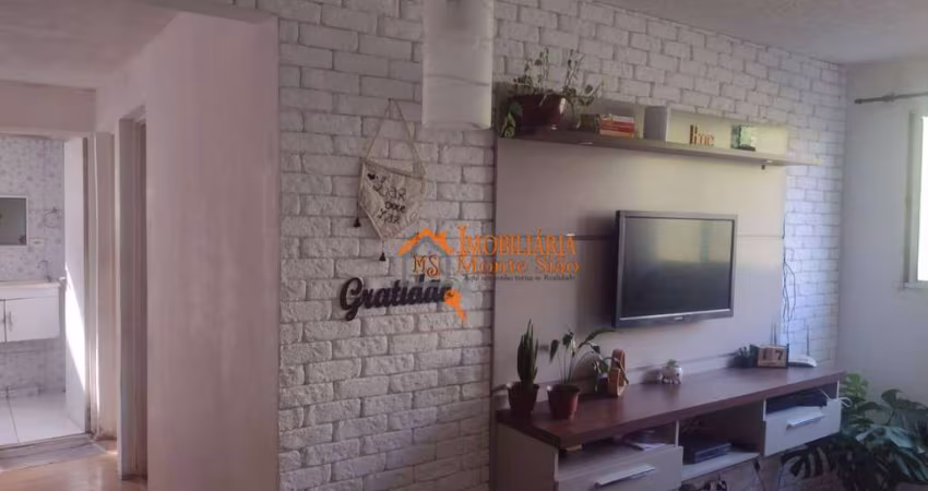 Apartamento com 2 dormitórios à venda, 44 m² por R$ 139.000,00 - Jardim Nova Cidade - Guarulhos/SP