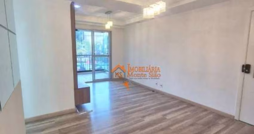 Apartamento com 3 dormitórios à venda, 75 m² por R$ 540.000,00 - Picanco - Guarulhos/SP