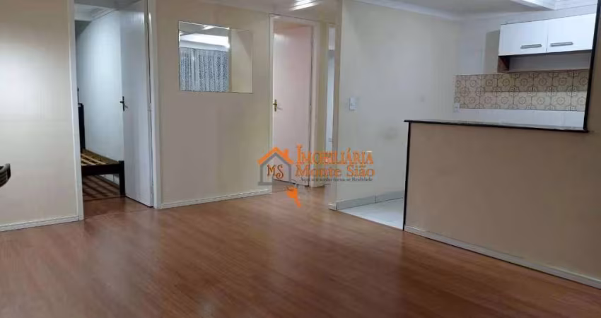 Apartamento com 3 dormitórios à venda, 60 m² por R$ 389.000,00 - Parque Cecap - Guarulhos/SP