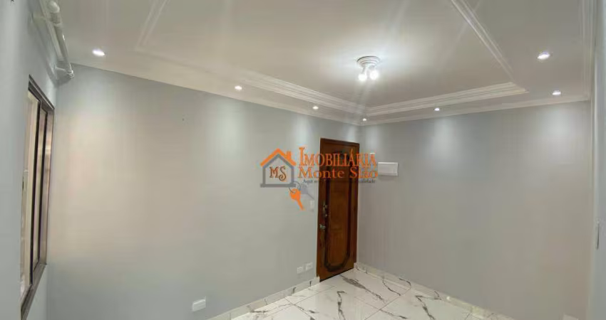 Apartamento com 2 dormitórios para alugar, 56 m² - Jardim Iporanga - Guarulhos/SP