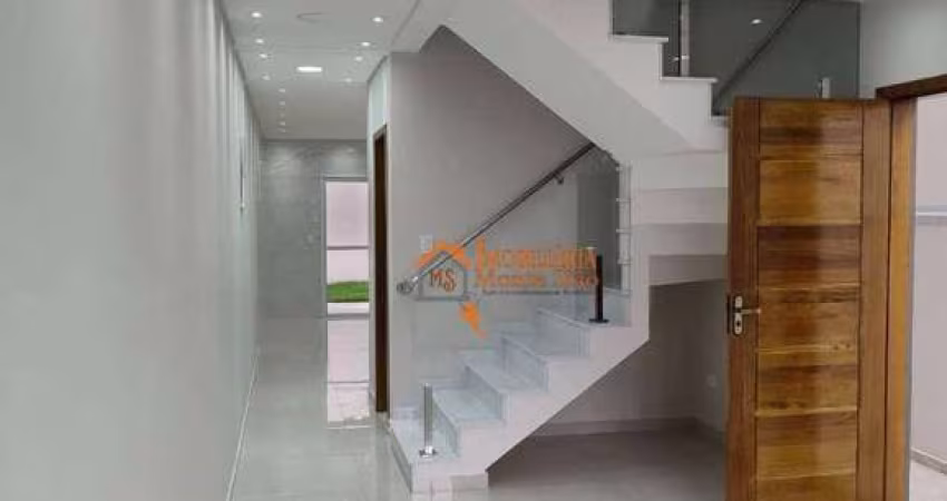 Sobrado com 3 dormitórios à venda, 114 m² por R$ 860.000,00 - Center Ville - Arujá/SP