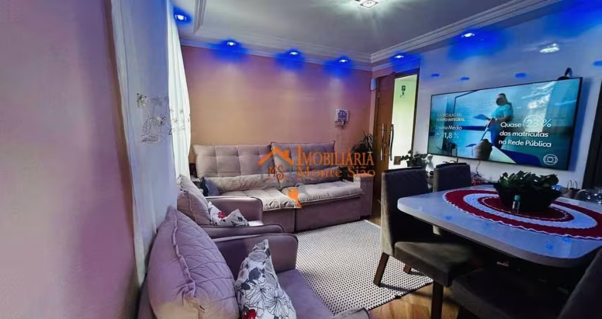 Apartamento à venda, 52 m² por R$ 215.000,00 - Parque Uirapuru - Guarulhos/SP