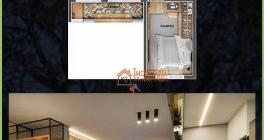 Apartamento com 1 dormitório à venda, 43 m² por R$ 360.000,00 - Vila Rosália - Guarulhos/SP