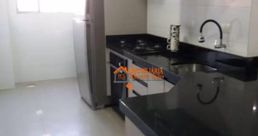 Apartamento com 2 dormitórios à venda, 53 m² por R$ 191.700,00 - Parque Primavera - Guarulhos/SP