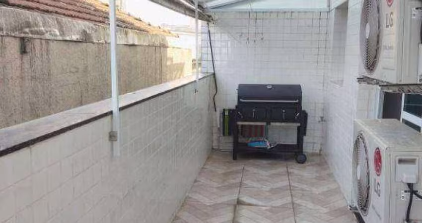 Apartamento com 1 dormitório à venda, 54 m² por R$ 350.000,00 - Macuco - Santos/SP