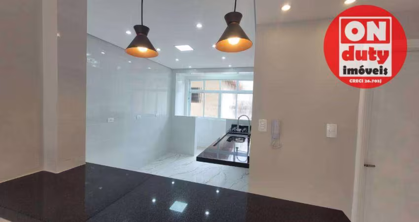 Apartamento  à venda, 73 m² por R$ 530.000 - Boqueirão - Santos/SP